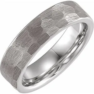 18K Rose Gold PVD Tungsten Band TAR52028 - 6 mm - 8 mm