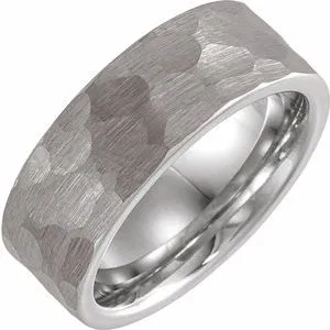 18K Rose Gold PVD Tungsten Band TAR52028 - 6 mm - 8 mm