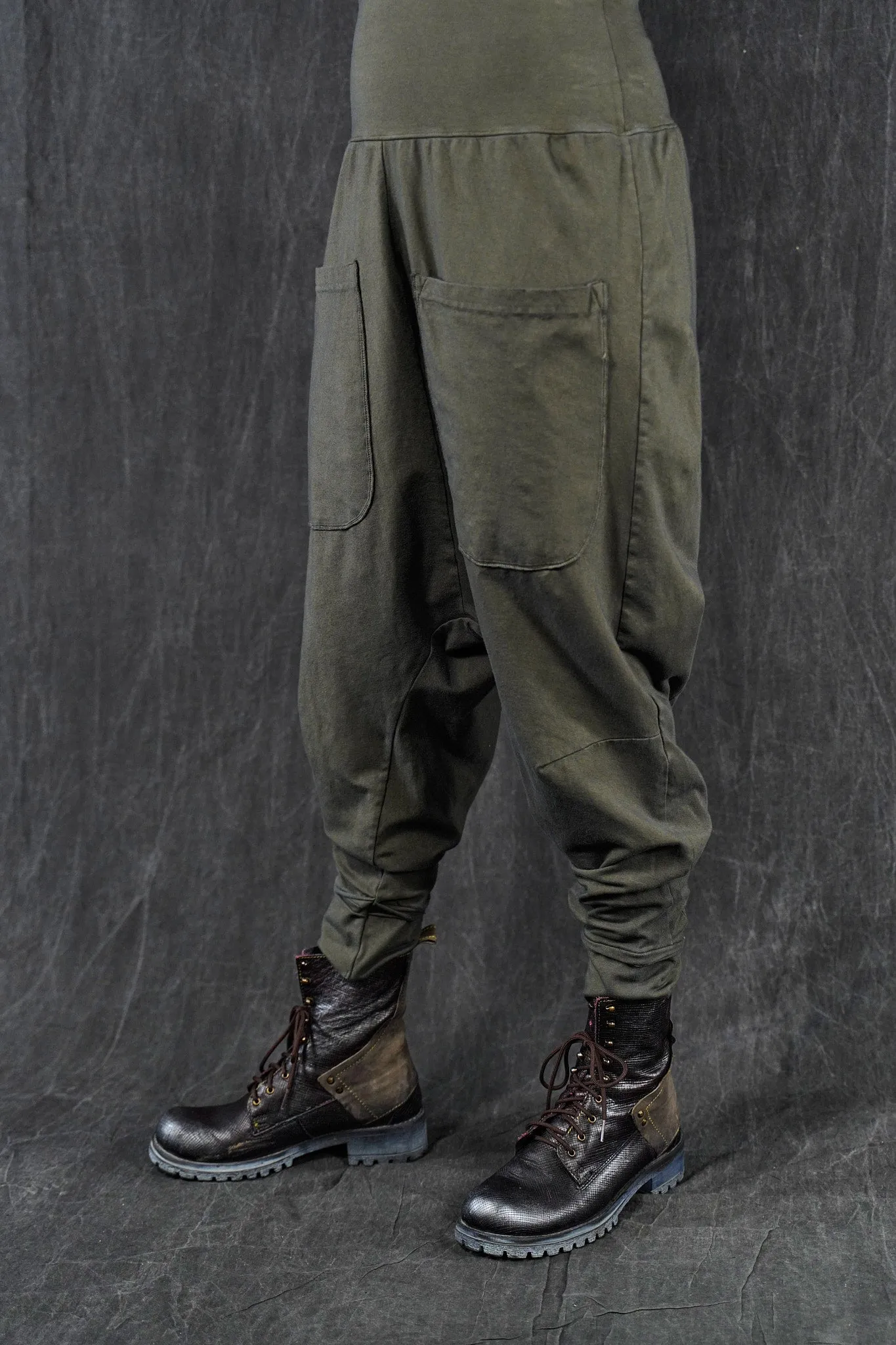 3313 Extended Rise Pant-Army Green-U