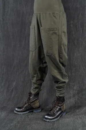3313 Extended Rise Pant-Army Green-U