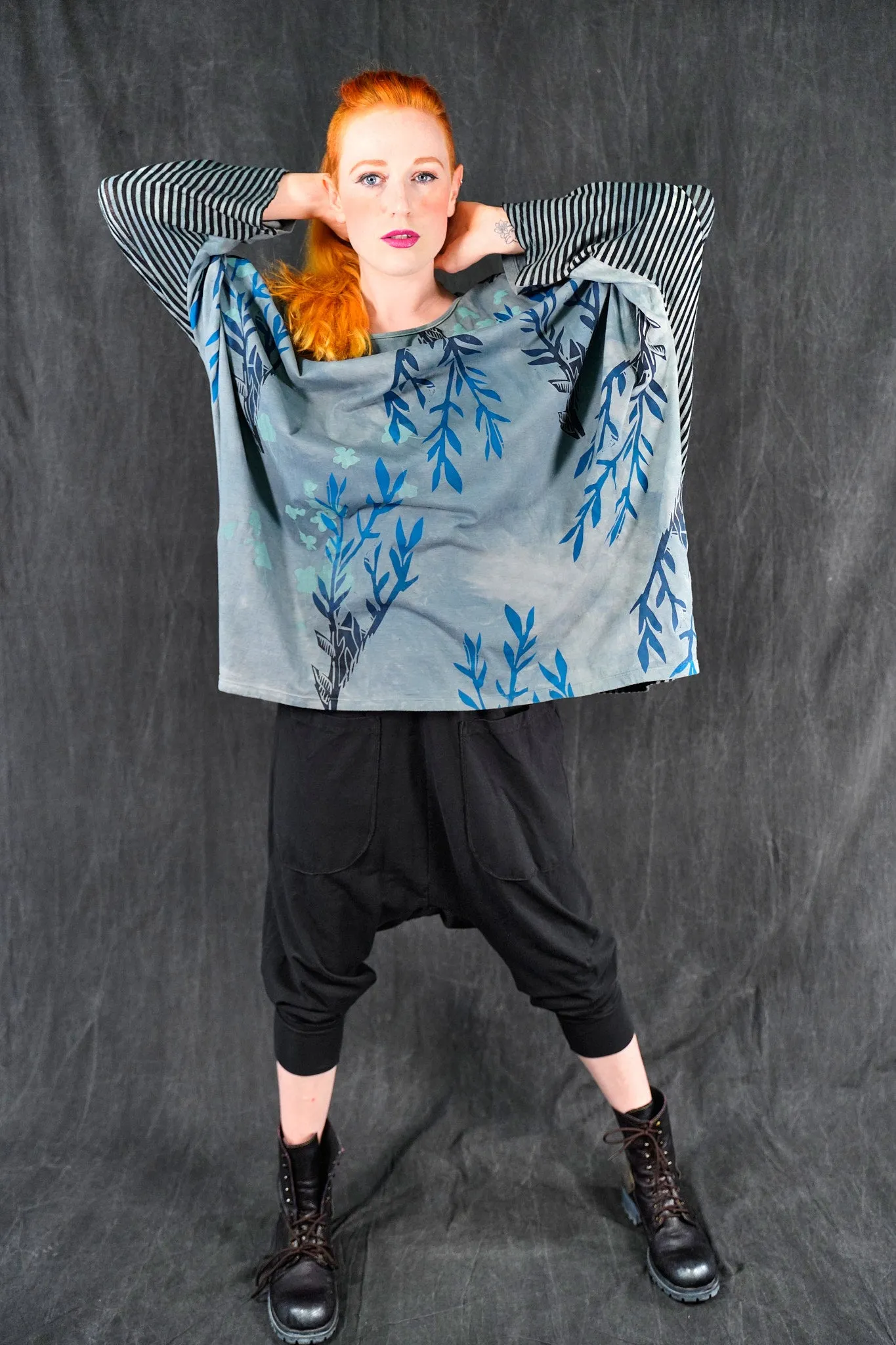 3313 Extended Rise Pant-Black-U