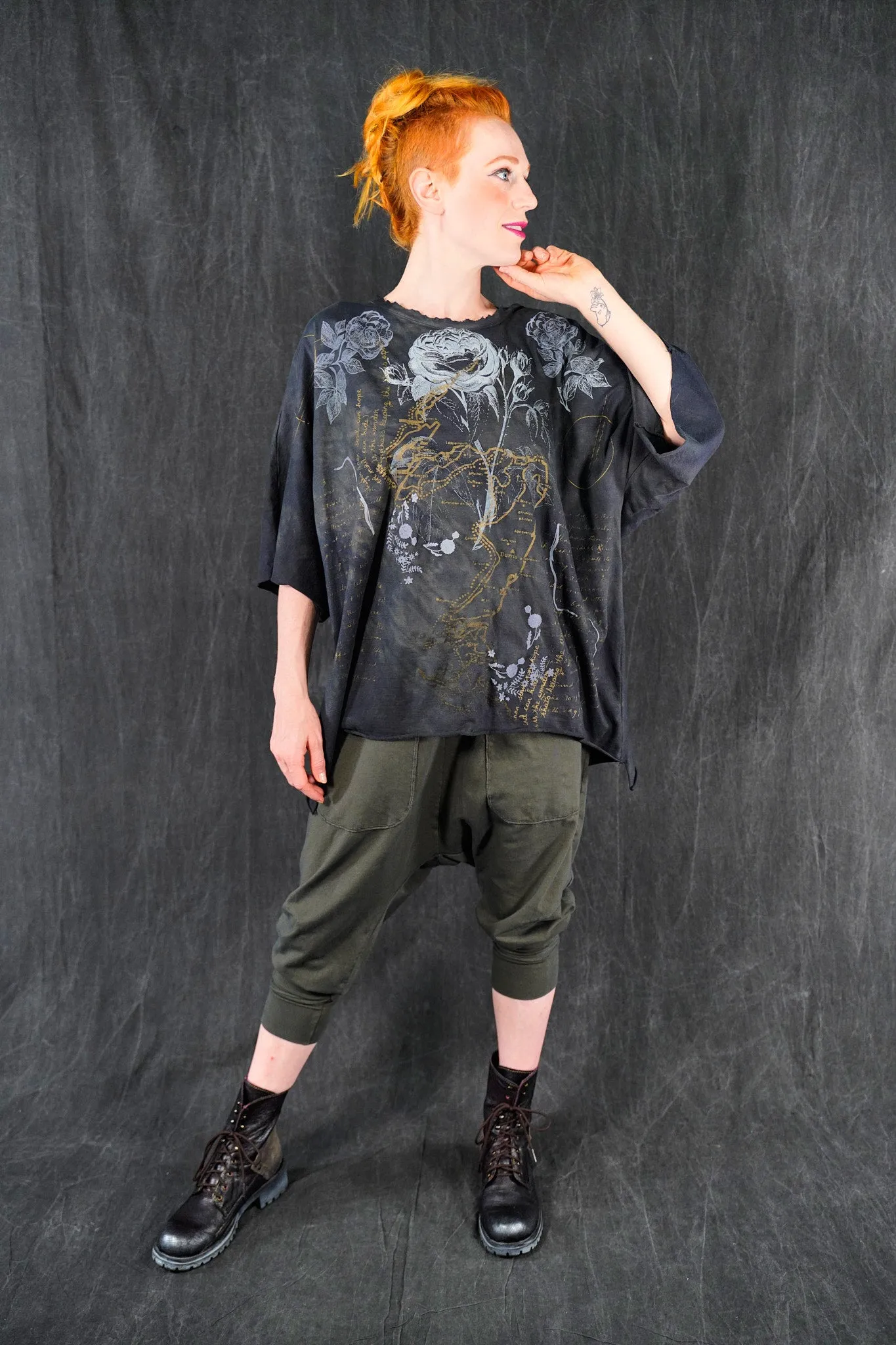 3313 Extended Rise Pant-Black-U
