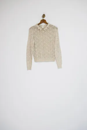 80’s COLLARED KNIT / SMALL