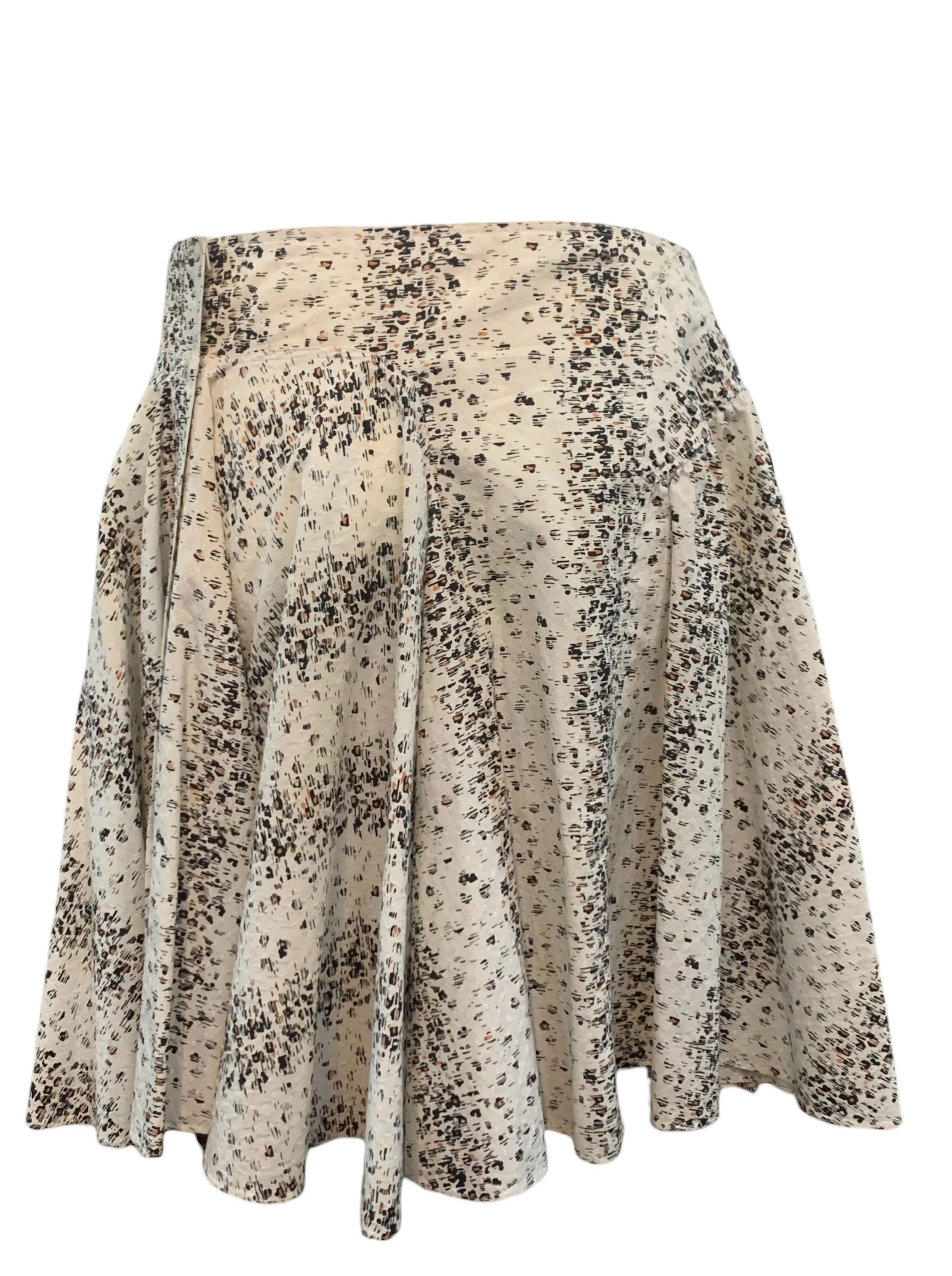 ALAIA 1990s Iconic Cotton Flare Mini Skirt