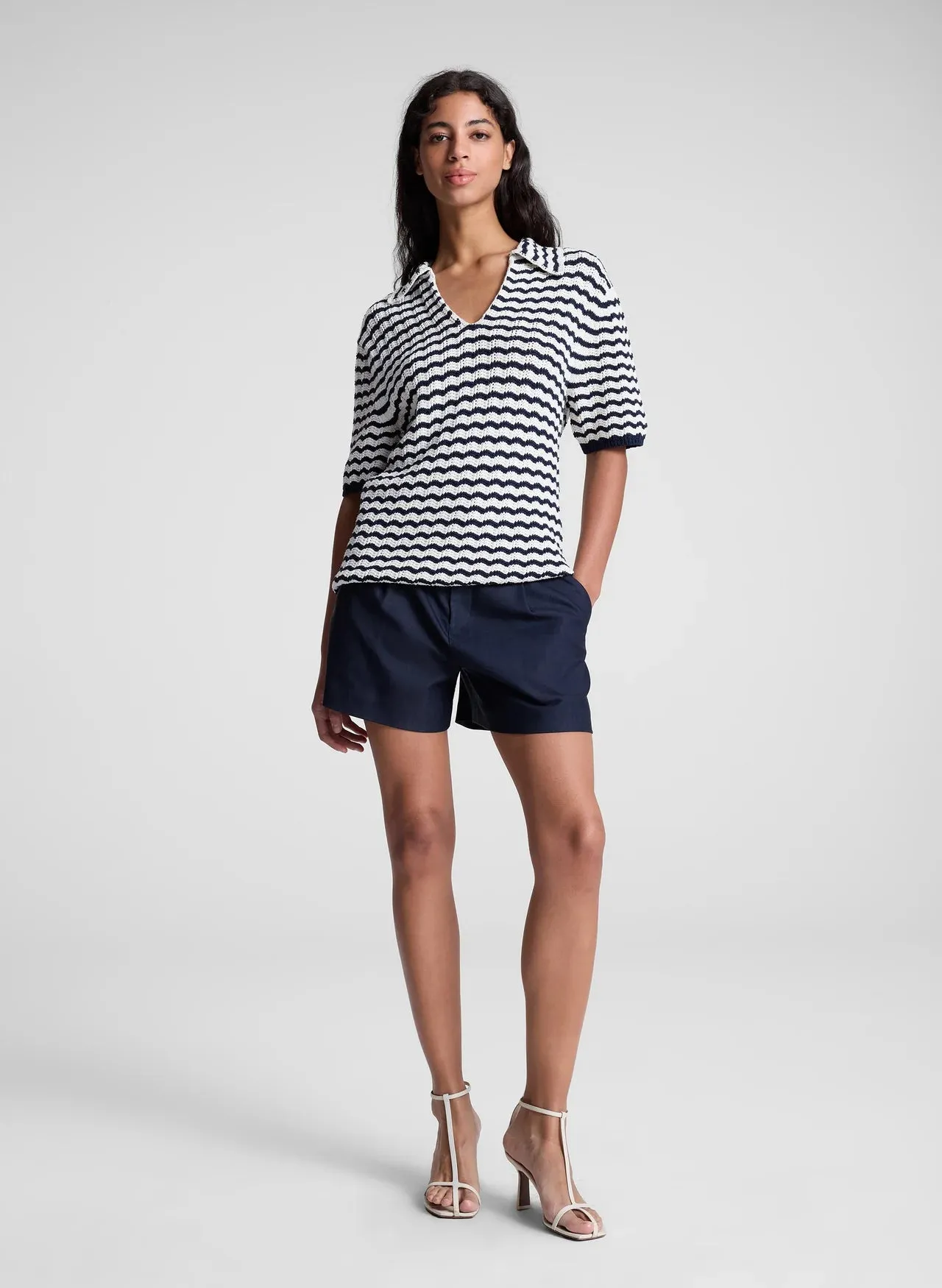 A.L.C. Logan Striped Top