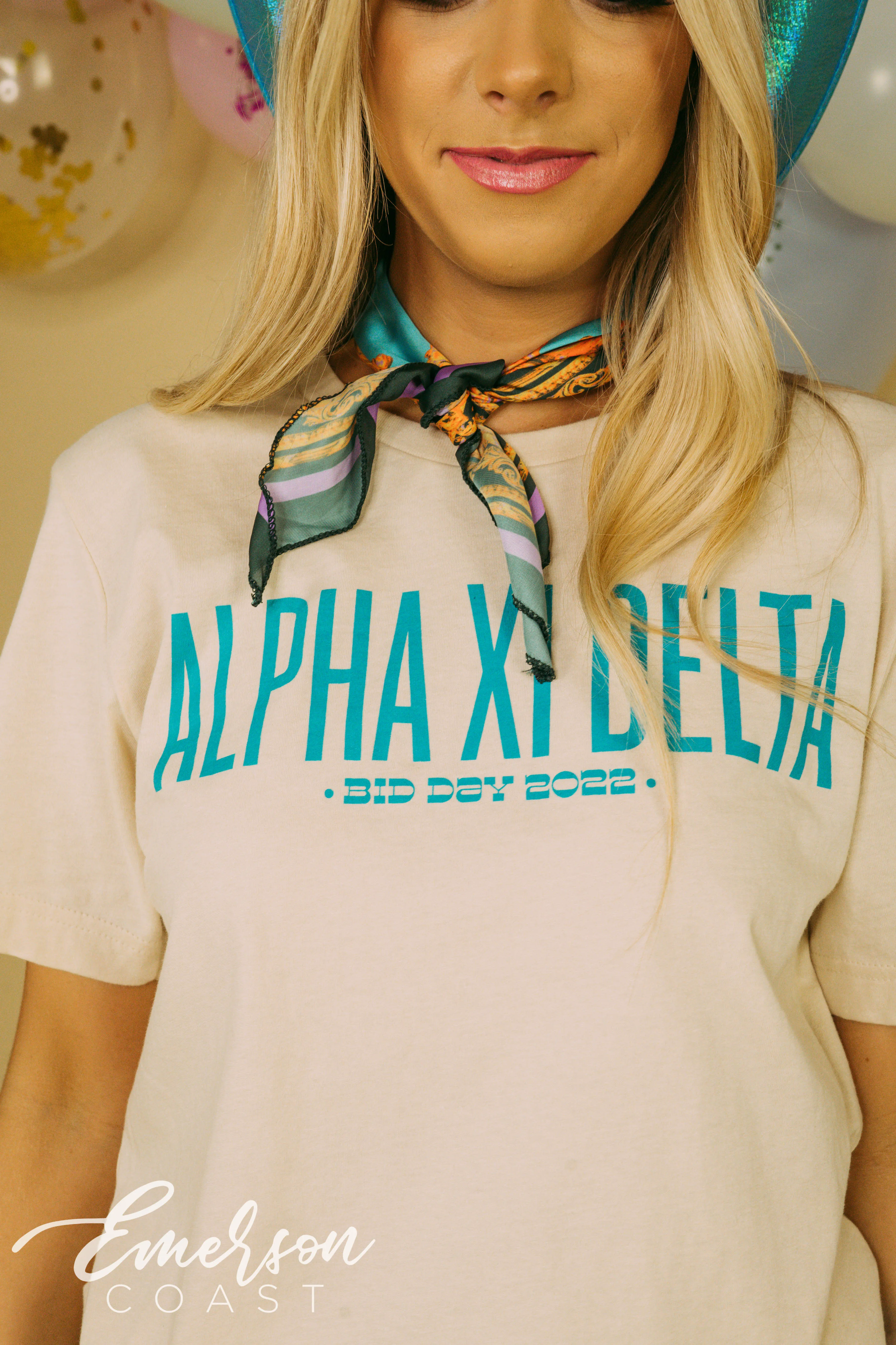 Alpha Xi Delta Golden Hour Bid Day Tee