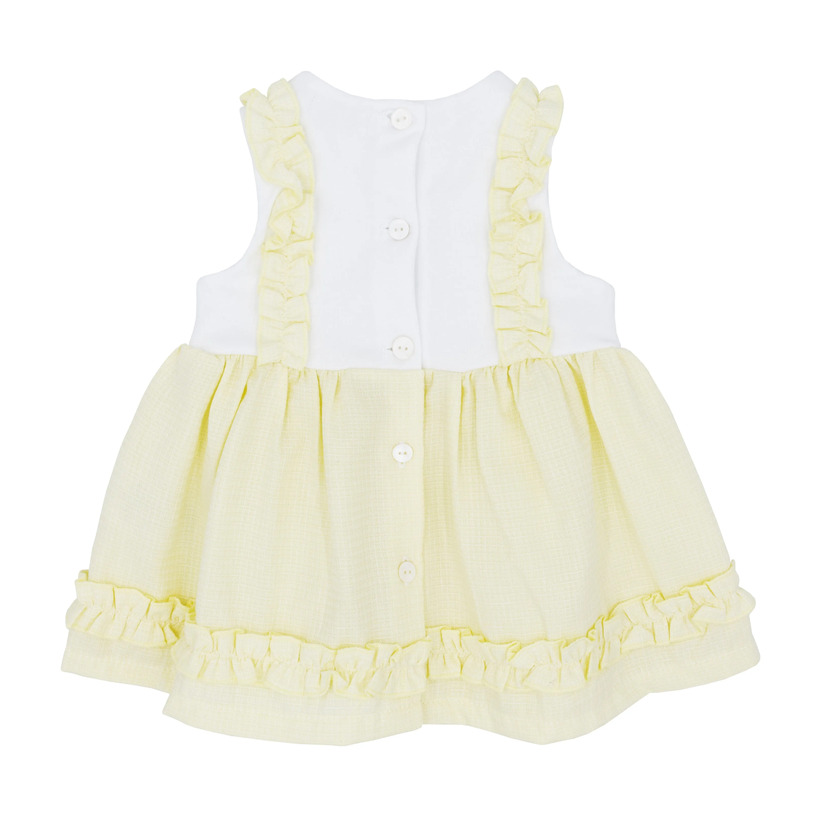 AMALFI Girls lemon sleeveless dress