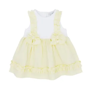 AMALFI Girls lemon sleeveless dress