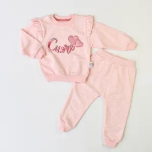 Amore Baby Girls Cotton Set