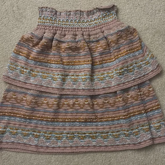 ANTHROPOLOGIE Cecilia Prado Sweater Mini Skirt