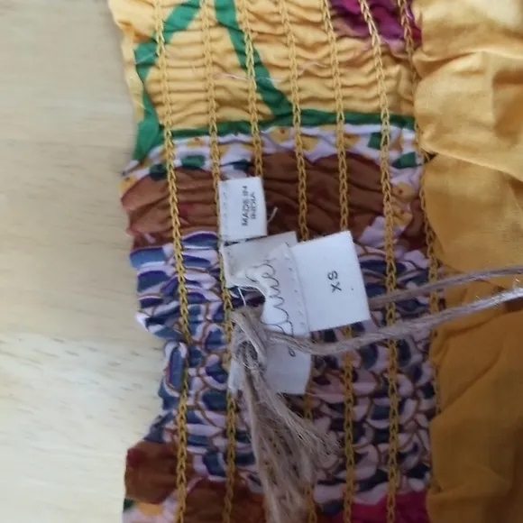 Anthropologie Let Me Be Printed Mini Skirt