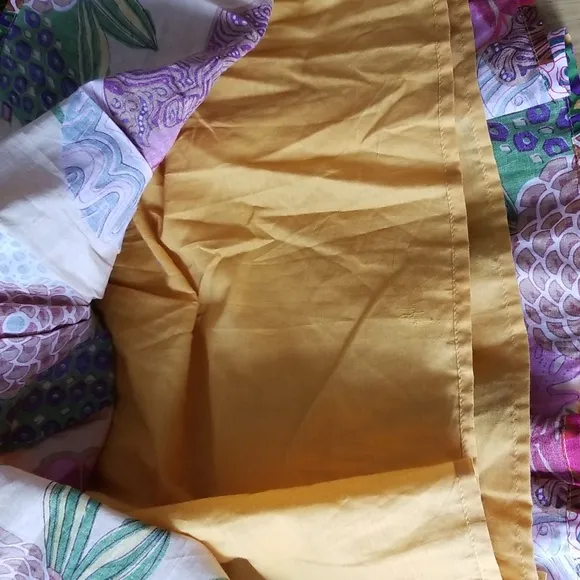 Anthropologie Let Me Be Printed Mini Skirt