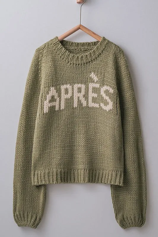 Apres Crochet Sweater