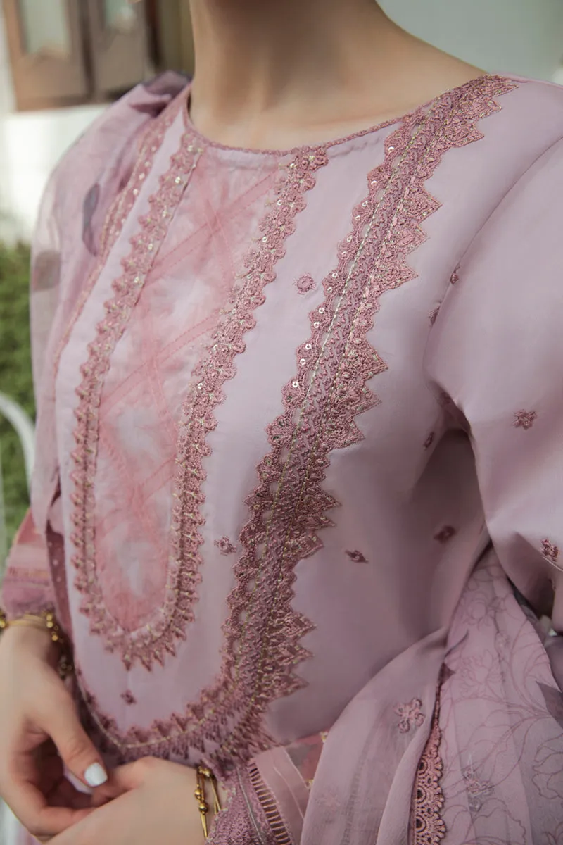AQ-04  ELAAF  | Qalamkar Qline Dastak Summer Collection 2022 | Unstitched Embroidered Lawn Suits