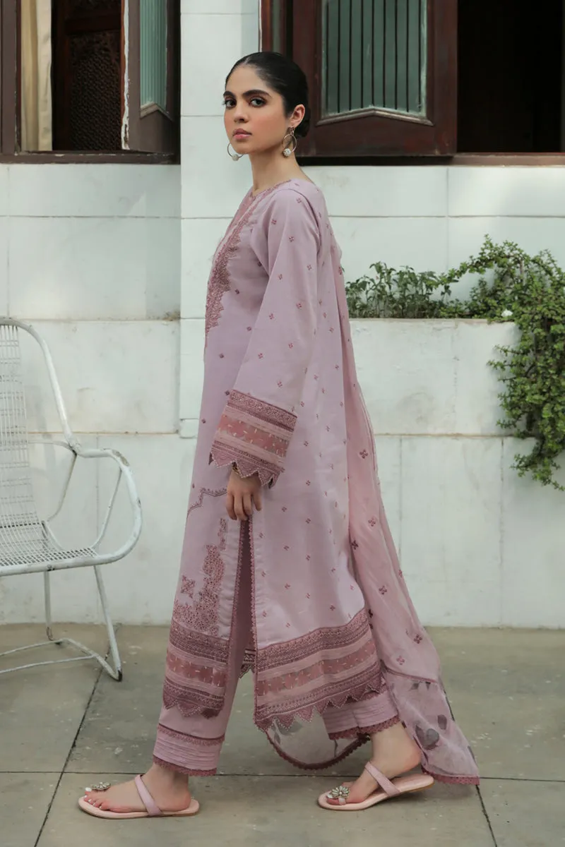 AQ-04  ELAAF  | Qalamkar Qline Dastak Summer Collection 2022 | Unstitched Embroidered Lawn Suits