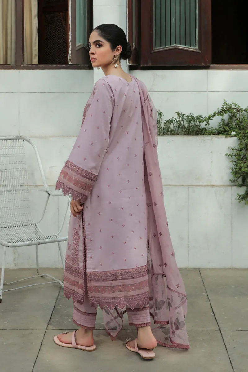 AQ-04  ELAAF  | Qalamkar Qline Dastak Summer Collection 2022 | Unstitched Embroidered Lawn Suits
