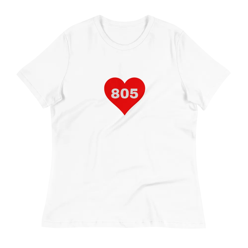 AREA CODE 805 Women's Relaxed T-Shirt