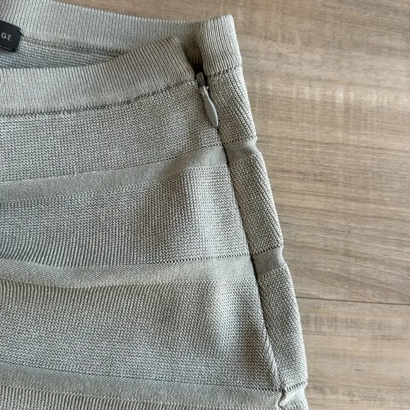 Armani Exchange Women grey short skirt tight skirt clothing NWT summer outfit