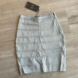 Armani Exchange Women grey short skirt tight skirt clothing NWT summer outfit