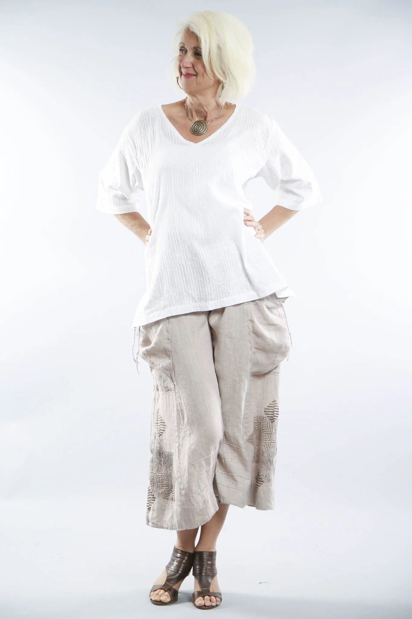 Artisan Linen Pant-3282D-P-Rose Quartz
