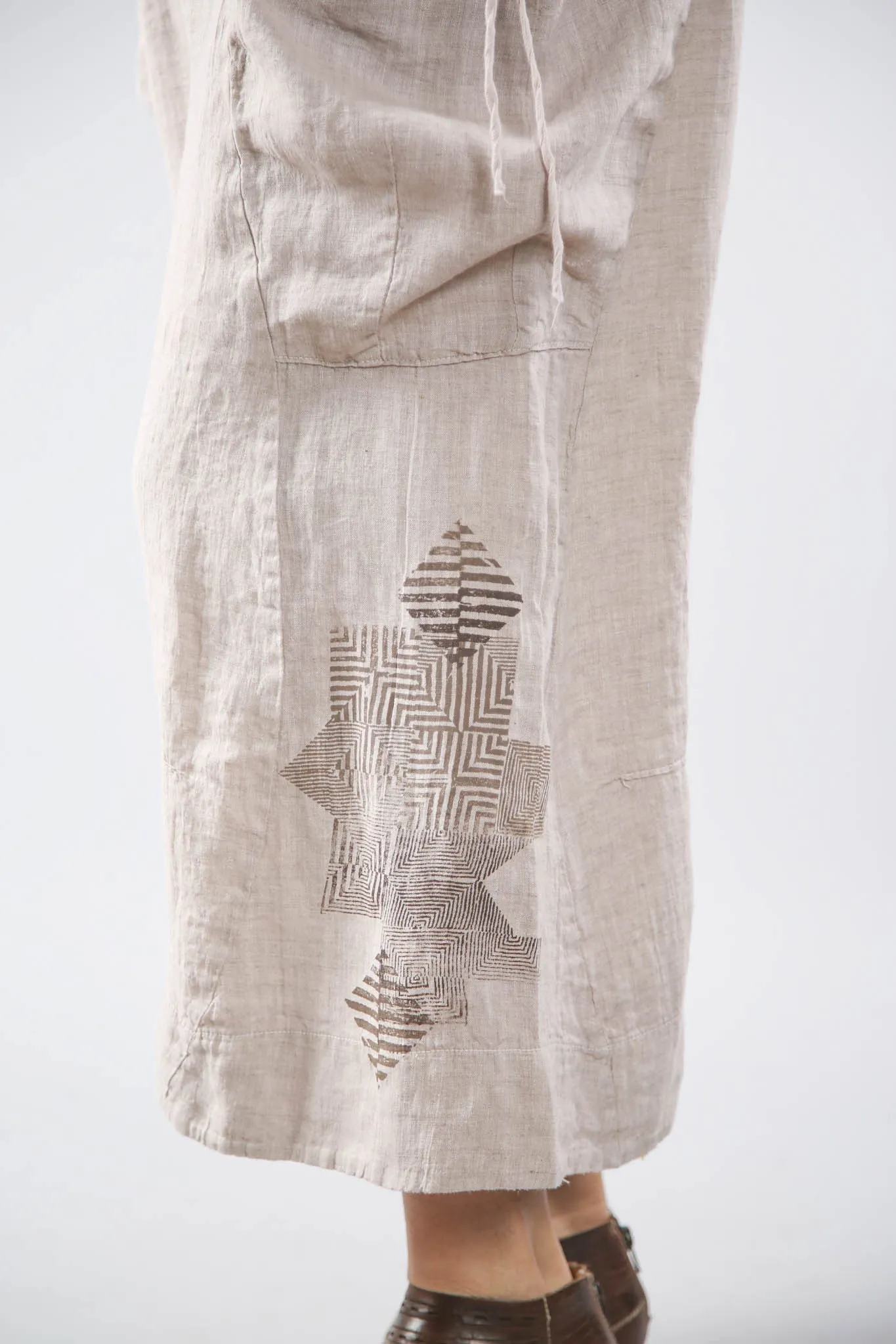 Artisan Linen Pant-3282D-P-Rose Quartz
