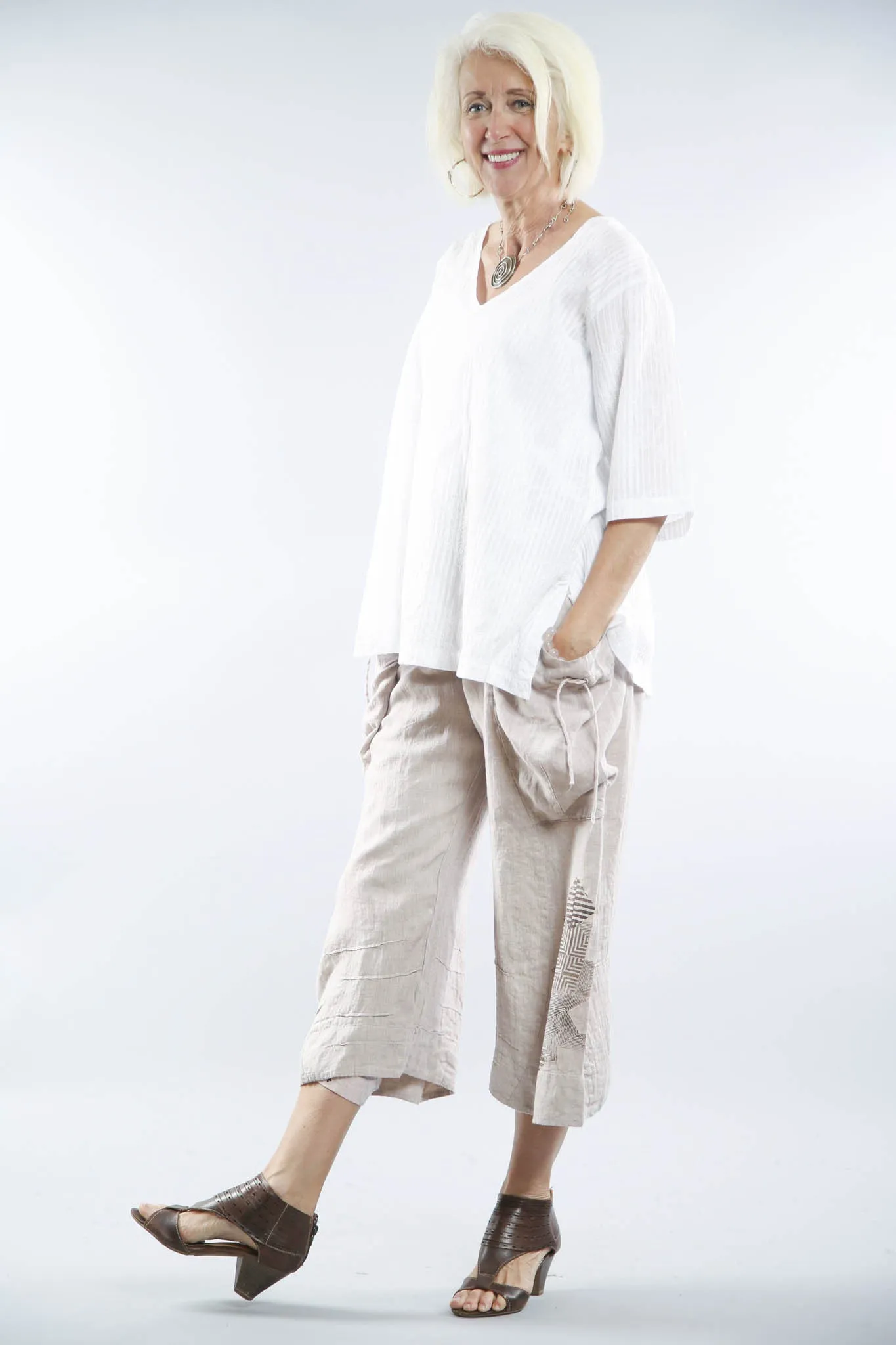 Artisan Linen Pant-3282D-P-Rose Quartz