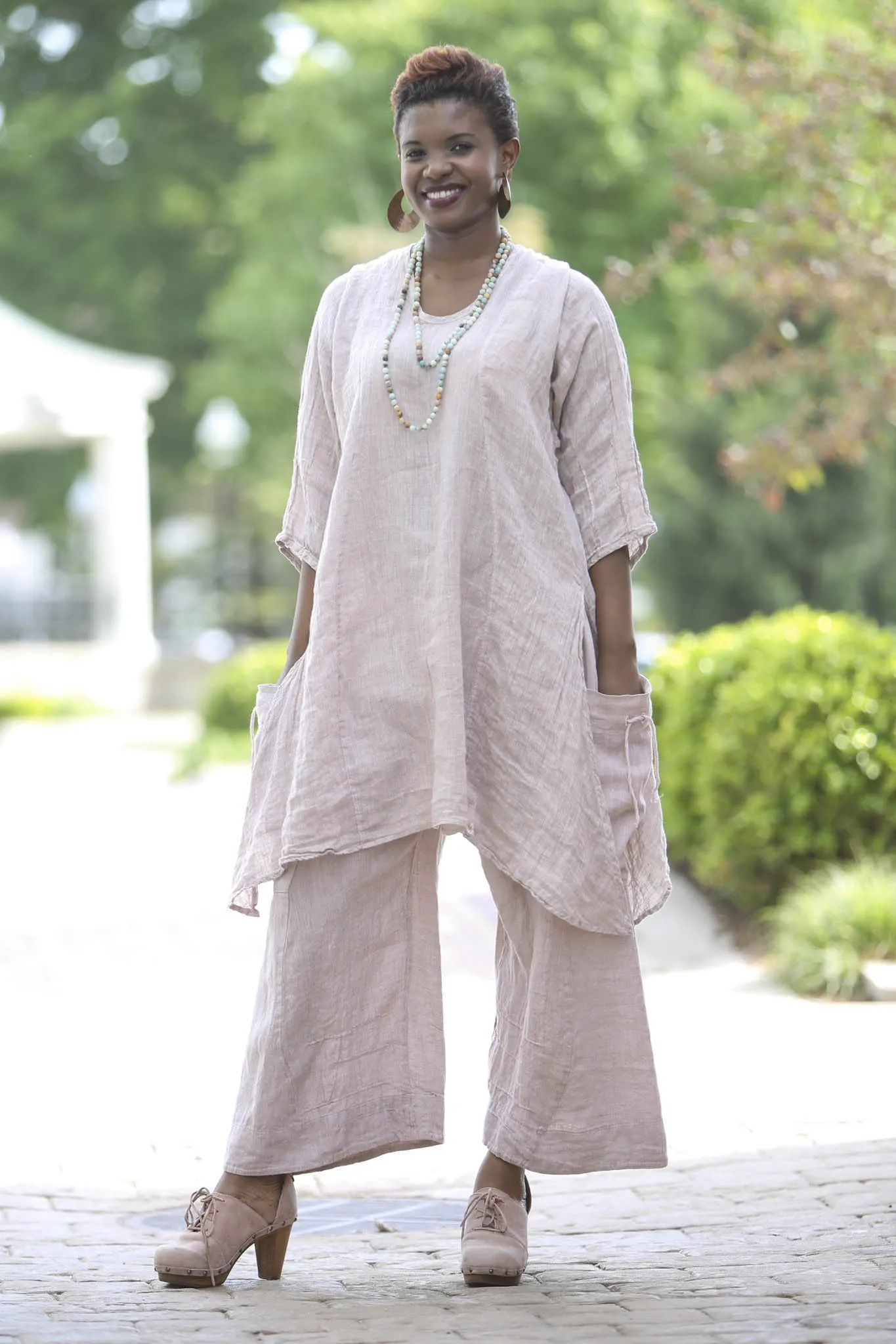 Artisan Linen Pant-3282D-U-Rose Quartz