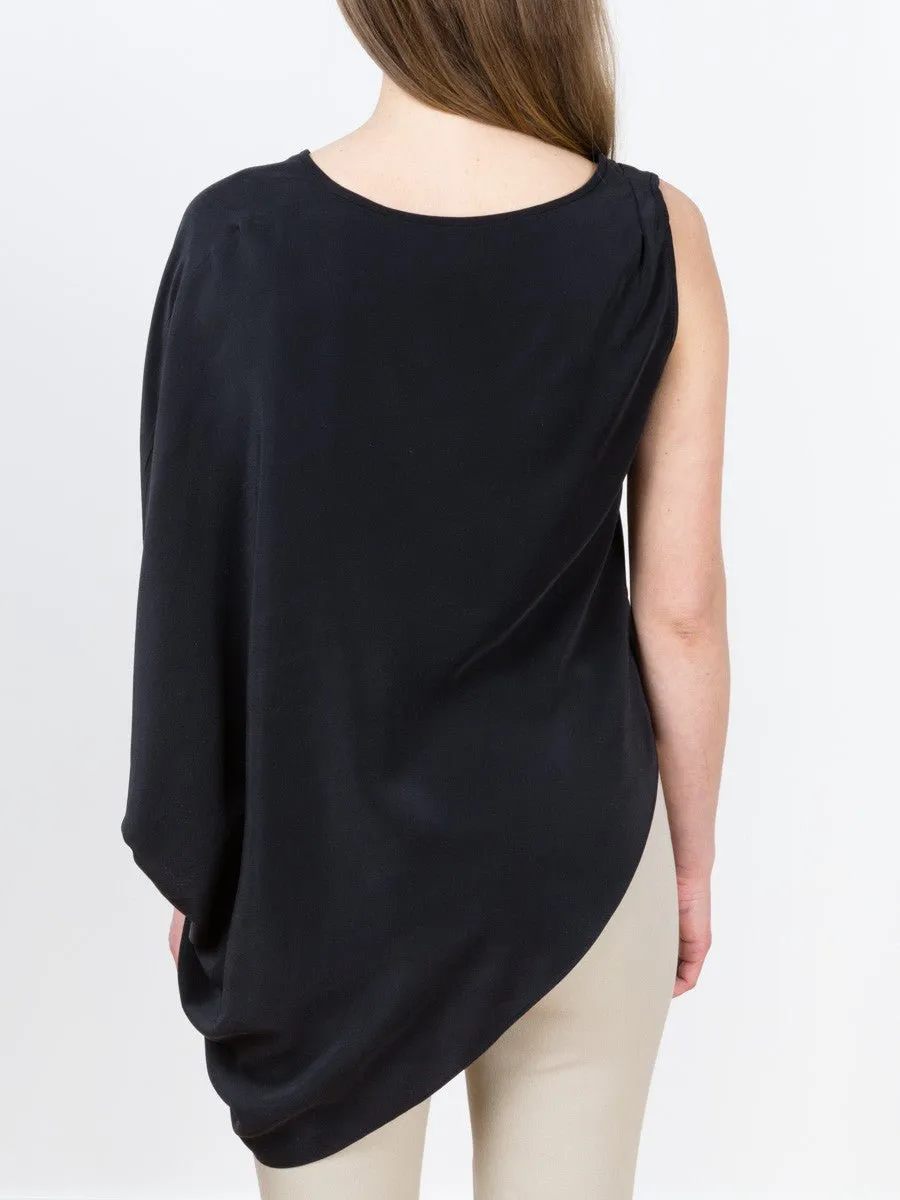 asymmetrical blouse