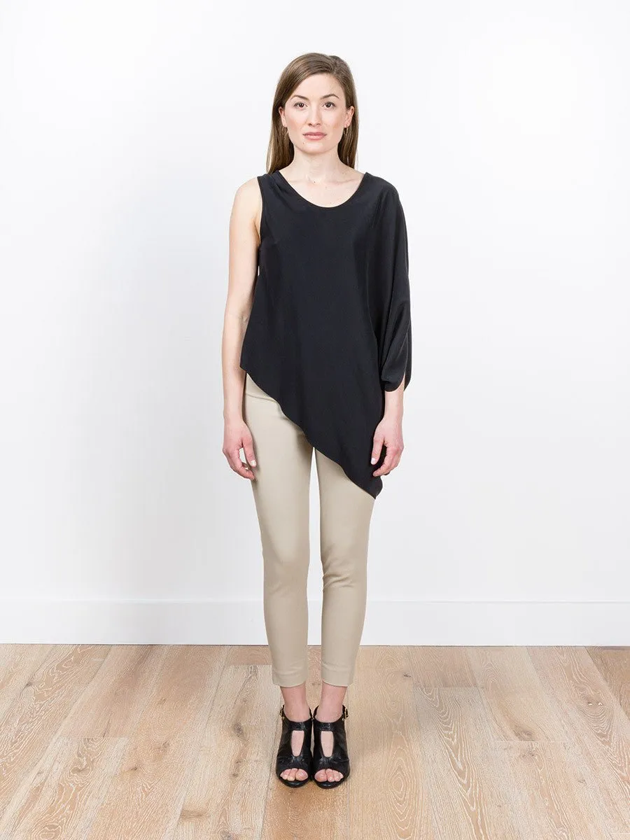 asymmetrical blouse