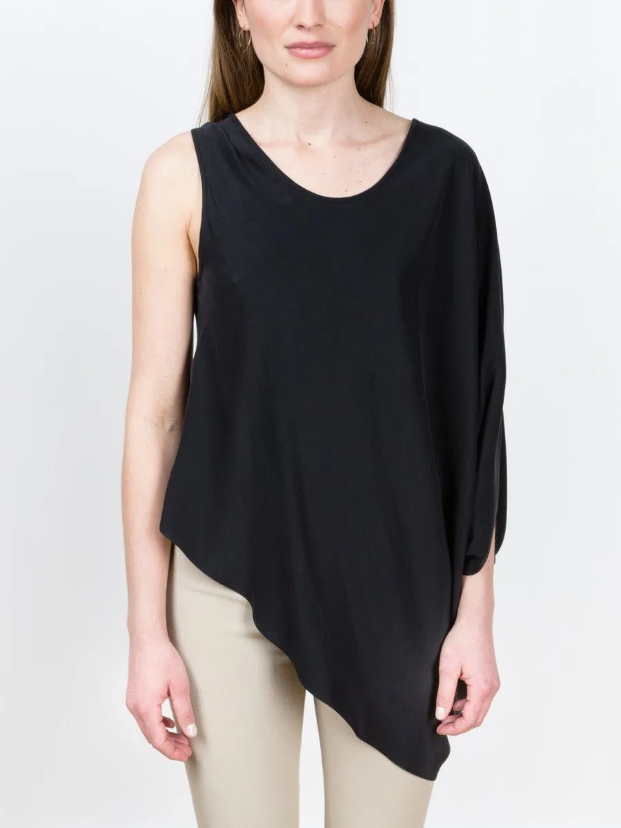 asymmetrical blouse