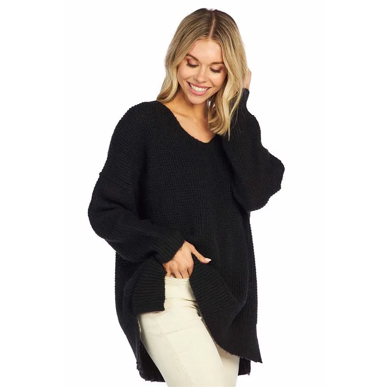 Avalon Waffle Sweater