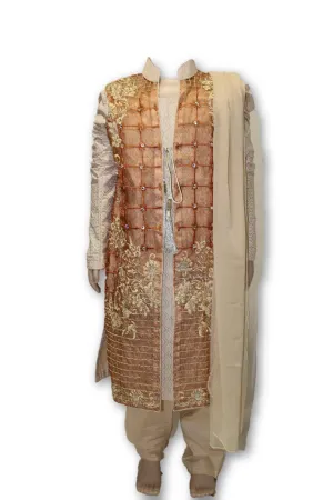 B06 Pakistani Indian Girls 3pc Fancy Gown Style