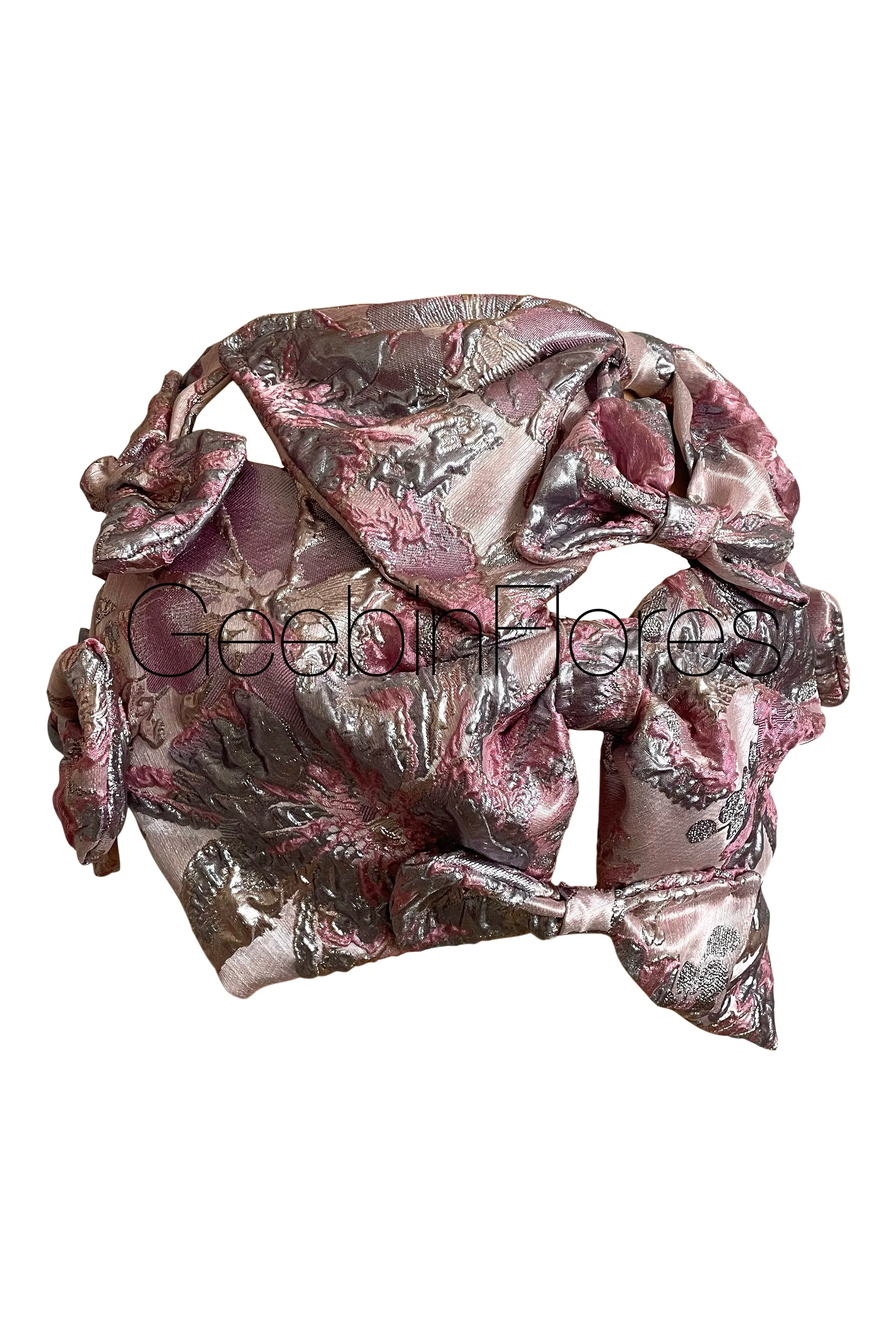 Bambi Brocade Bow Skirt (MADE TO ORDER)