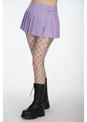 Banned Alternative Darkdoll Mini Skirt Lilac