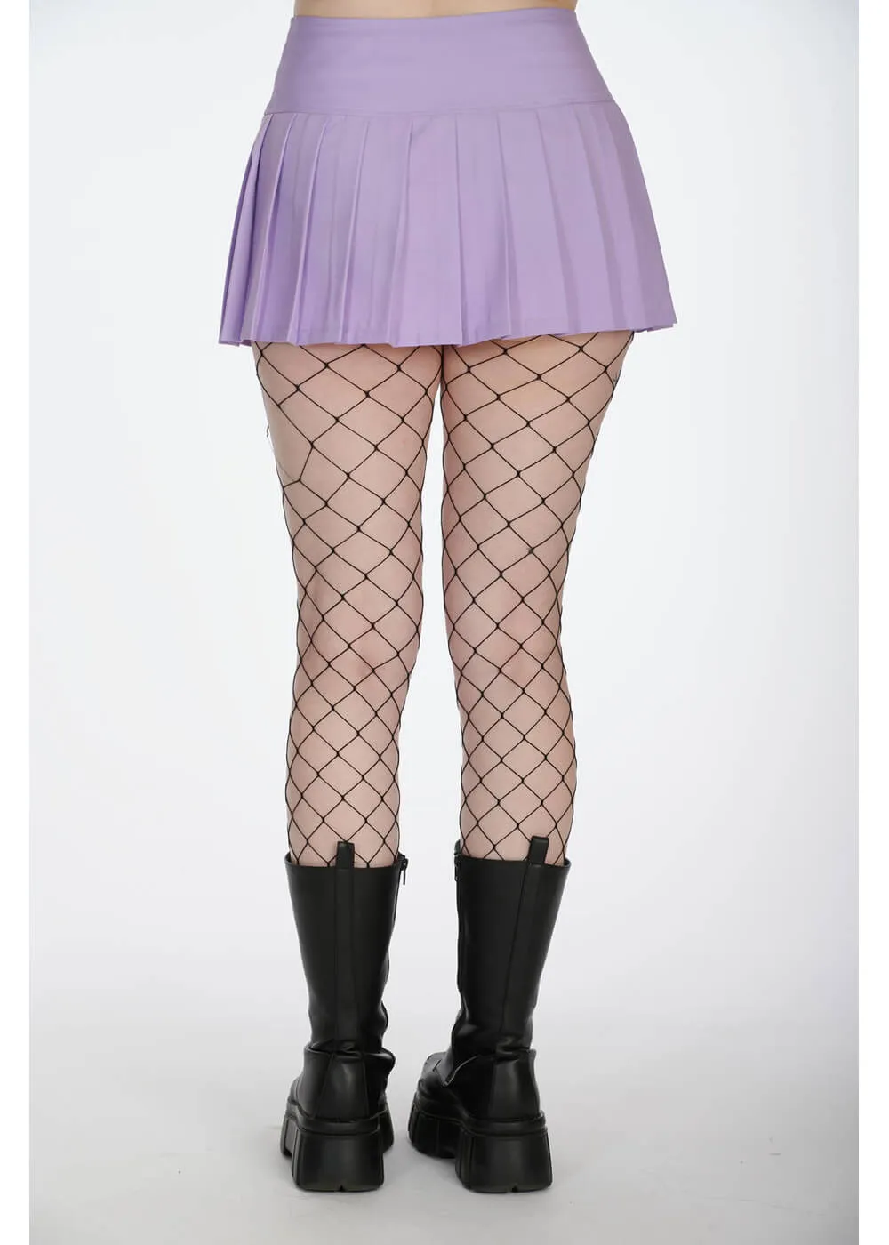 Banned Alternative Darkdoll Mini Skirt Lilac