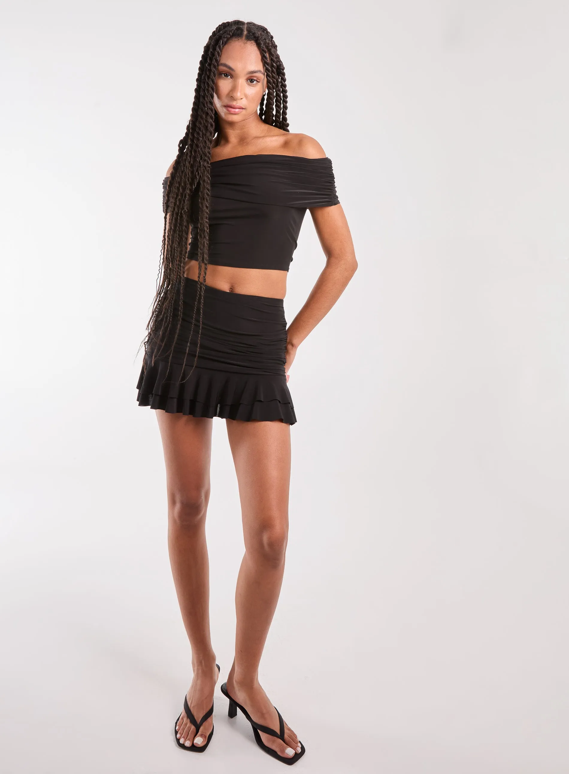 Bardot Slinky Top