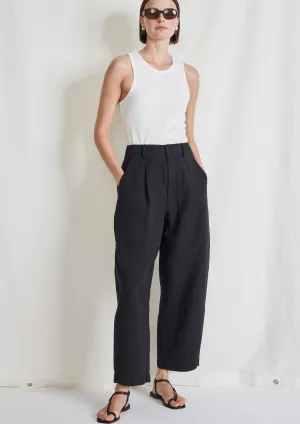 Bari Crop Trouser, Black