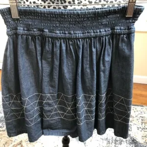 BCBGeneration denim-like‎ mini skirt with pockets