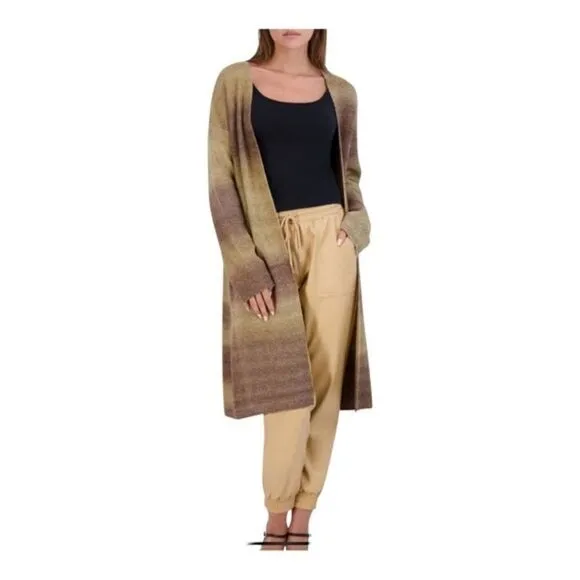 BCBGeneration open front knit long cardigan Sweater NWT Oversized