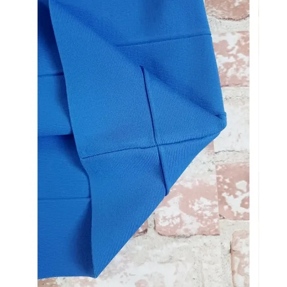 BCBGMaxAzria Blue Bandage Mini Skirt - Royal Blue