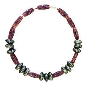 Beaded "Shield of Faith" Neckless
