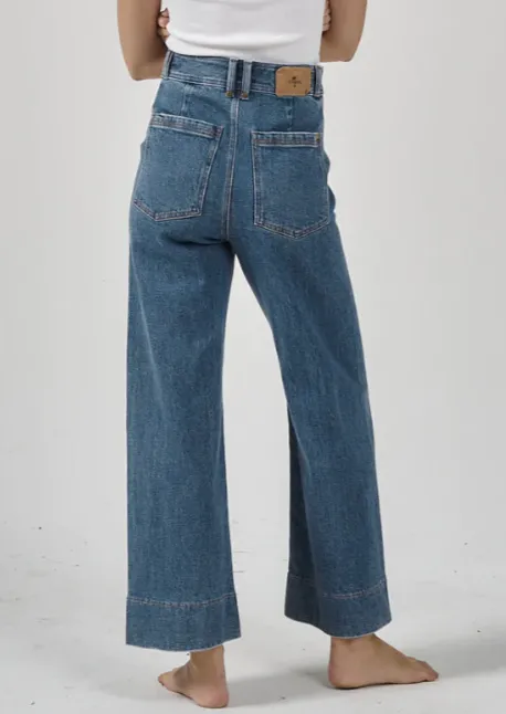 Belle Stretch Jean Highway Blue
