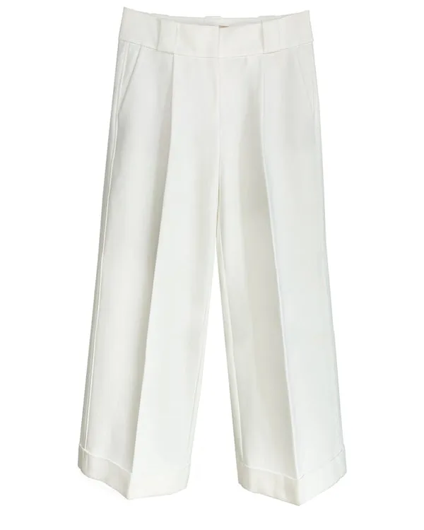 Beverly Wide-Leg Cropped Pant