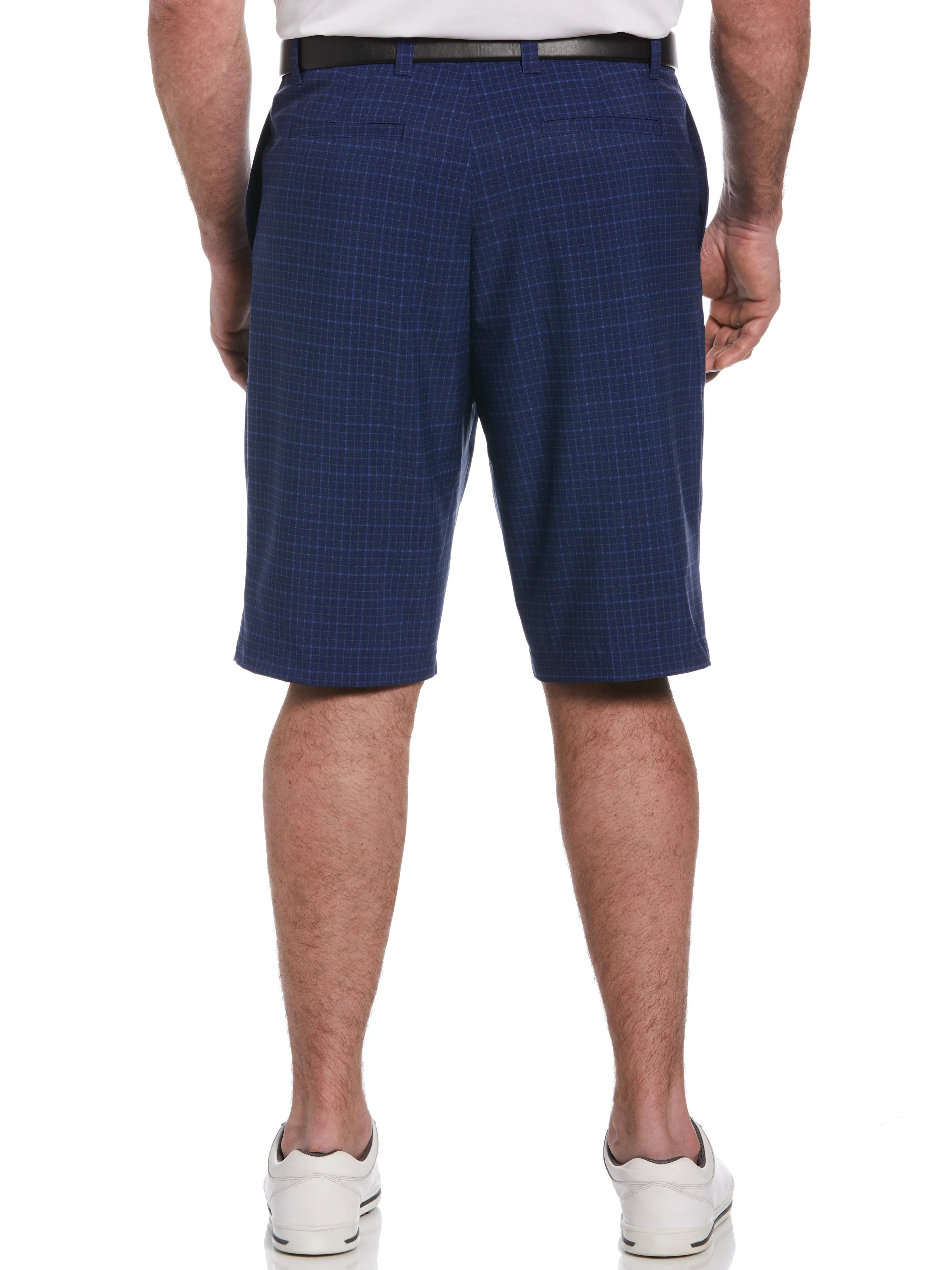 Big & Tall 4-Way Stretch Plaid Short