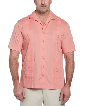 Big & Tall Authentic Embroidered Guayabera Shirt
