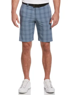 Big & Tall Printed Plaid Short