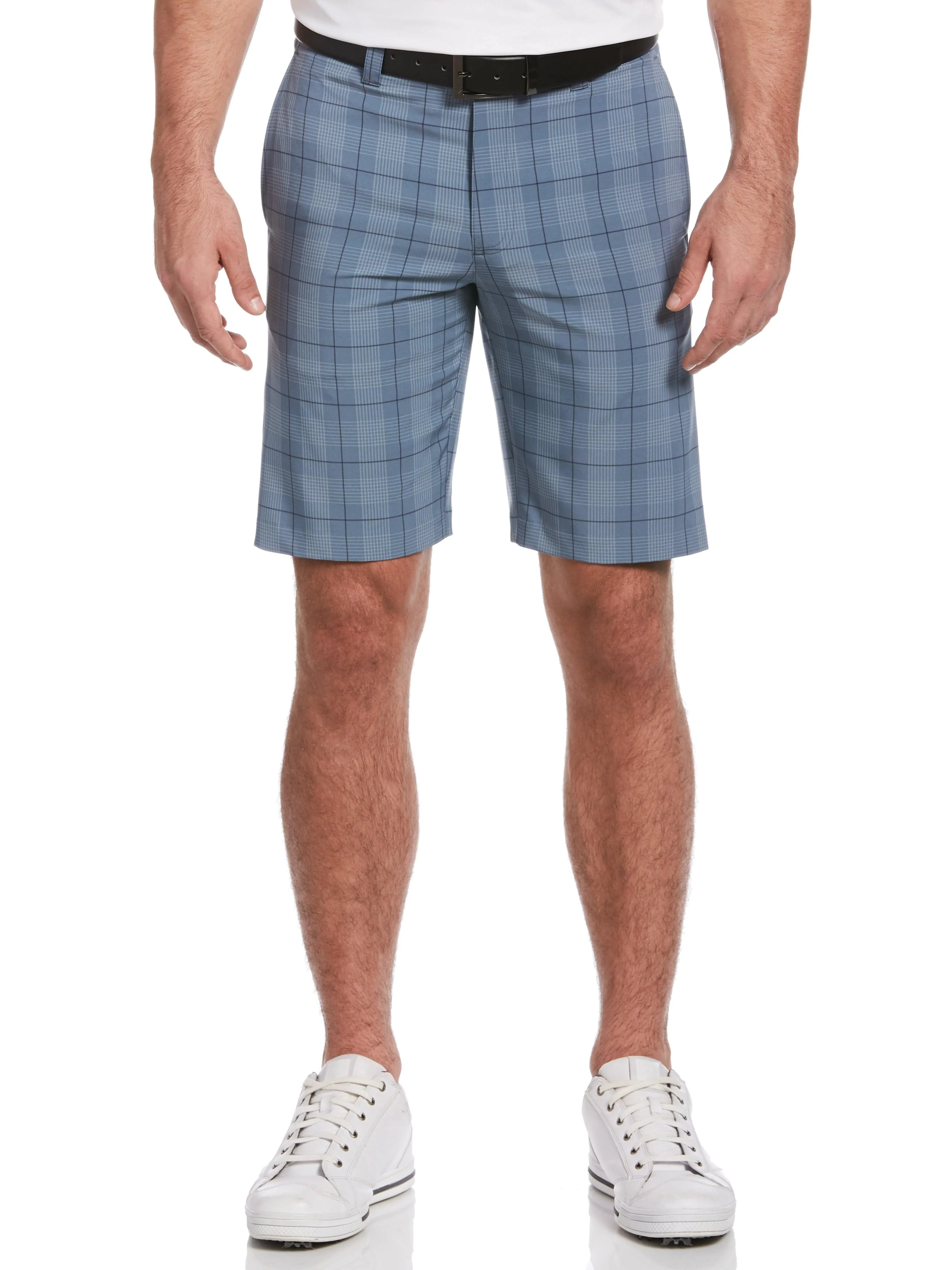 Big & Tall Printed Plaid Short