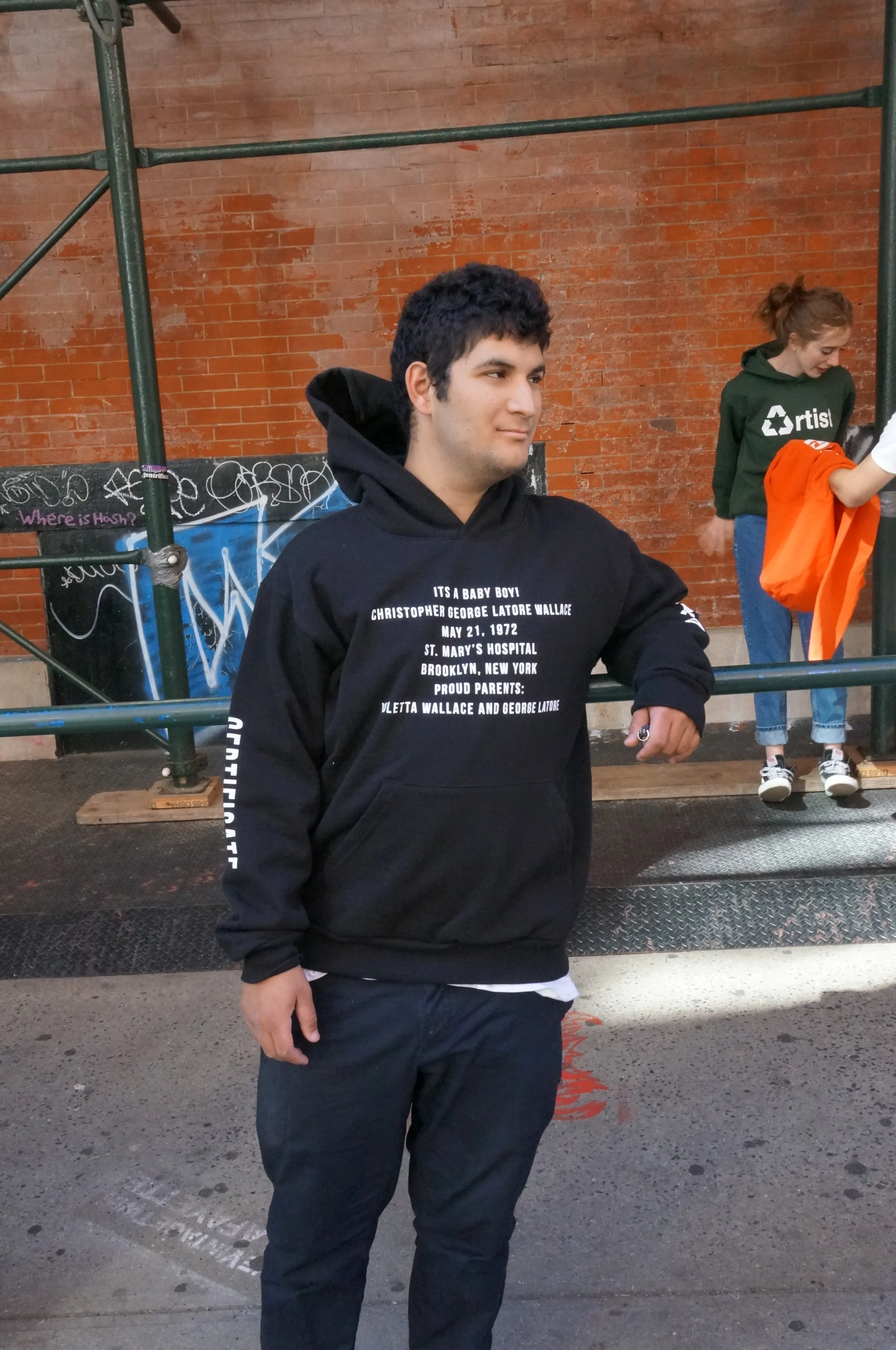 Biggie Birth Certificate Hoodie