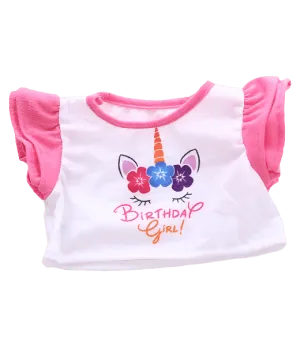 Birthday Girl Unicorn T-Shirt