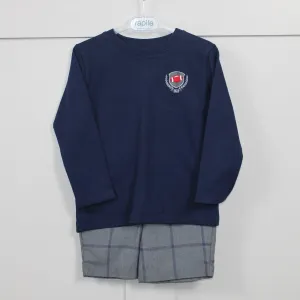 Boys Long Sleeve T and Shorts